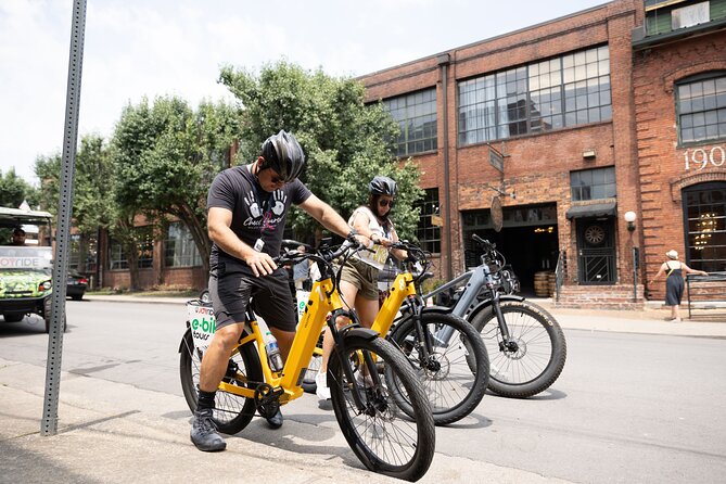 2-Hour Guided E-Bicycle Sightseeing Tour of Nashville - Starting at 833 9th Avenue South