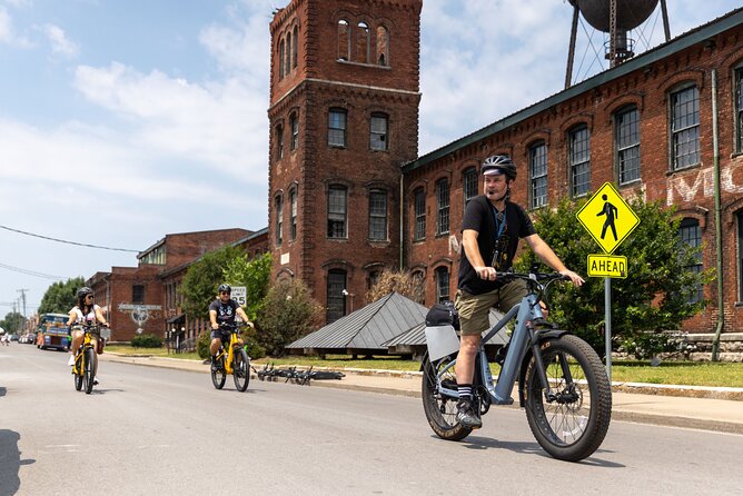 2-Hour Guided E-Bicycle Sightseeing Tour of Nashville - The John Seigenthaler Pedestrian Bridge View