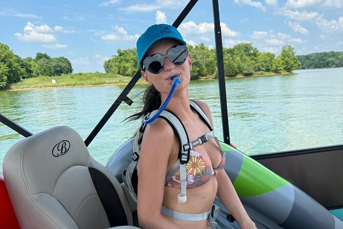 3 Hour 25ft Pontoon Party Boat with Captain up to 12 people - Cruising from Bell Road to Party Cove