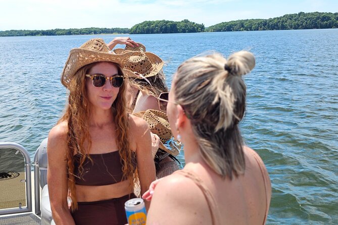 30ft Double Decker Slide Party Pontoon on Percy Priest - 16 max - Is $949 a fair price?