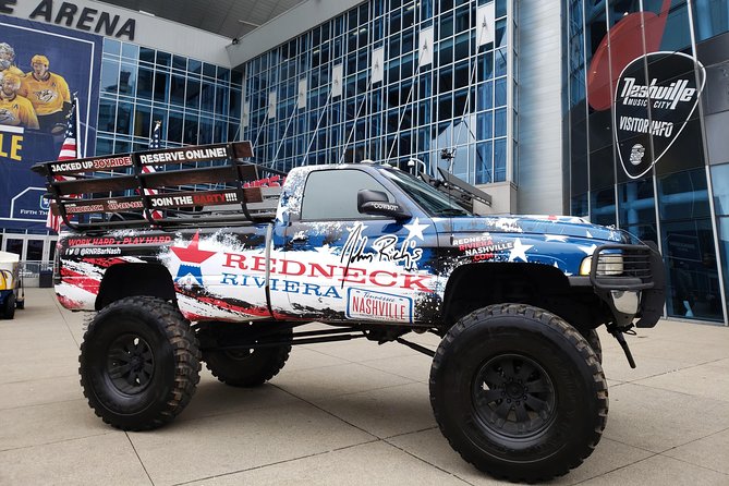 90-Minute Monster Truck Joyride City Tour of Nashville - Music Row, where the business happens