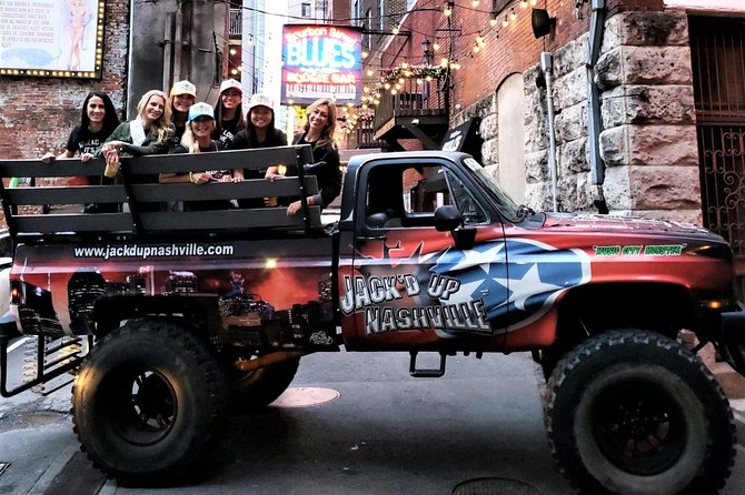 90-Minute Monster Truck Joyride City Tour of Nashville - Broadway from a high seat