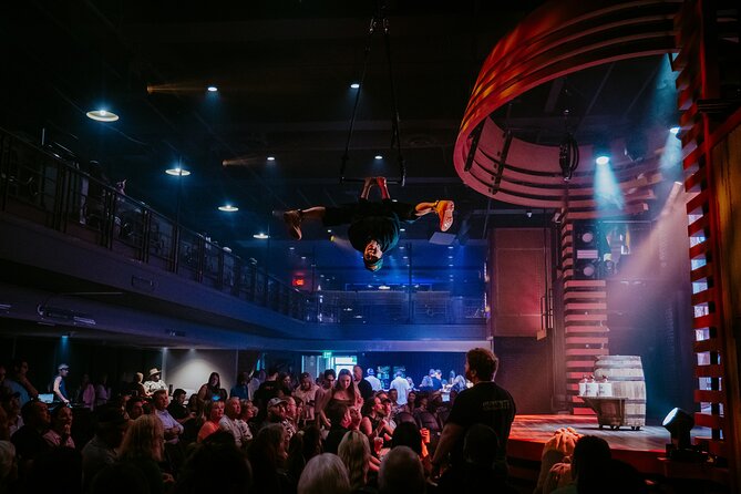 Adult Comedy Show & Cirque-Style Performance at Woolworth Theatre - The small venue changes the mood