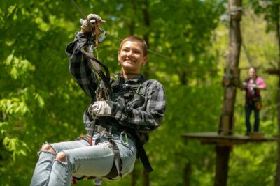 Adventure Park Ziplining and Climbing in Nashville