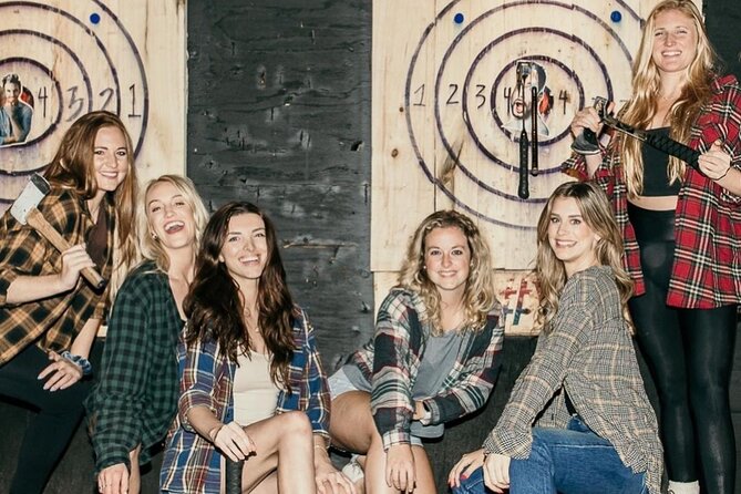 Axe Throwing Experience with Private Lane and Coach - Food, cocktails, and local beer
