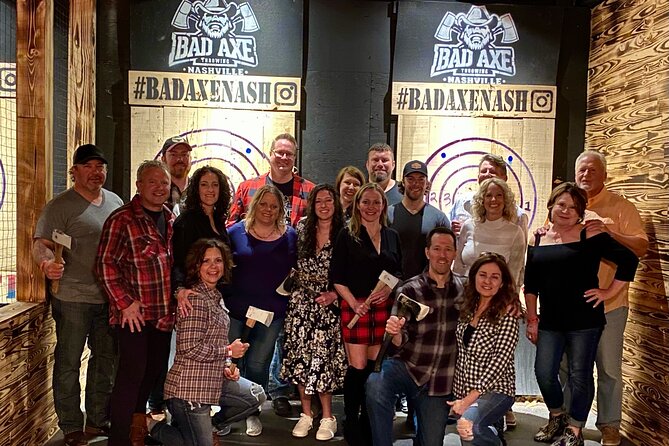 Axe Throwing Experience with Private Lane and Coach - Games, team contests, and the fun of missing