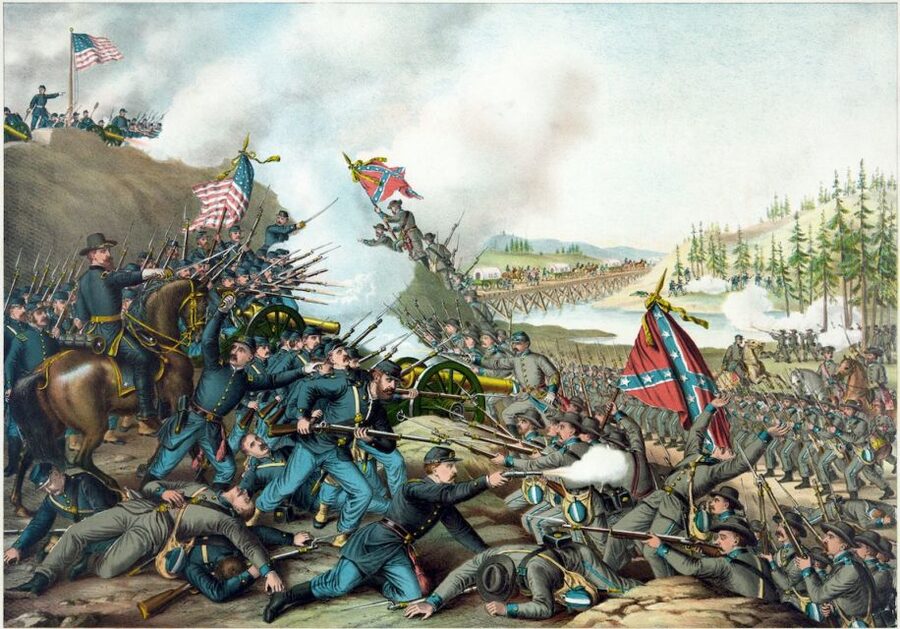 Civil War History Tour – The Battle of Franklin, Tennessee - Lotz House and a second view of the fighting