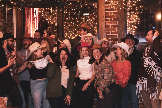 Cowboy Pub Crawl - CowboyHats, LineDancing, Trivia, Drinks, Bulls - Nashville hot chicken makes the price easier to justify