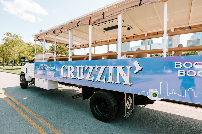 Cruzzin' Nashville Narrated Sightseeing Tour by Open-Air Vehicle - Live narration is the deciding factor
