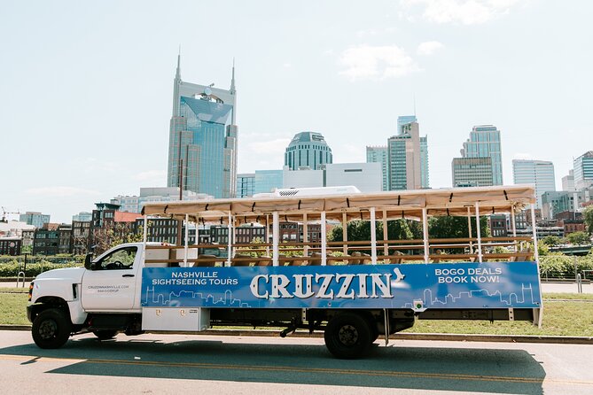 Cruzzin' Nashville Narrated Sightseeing Tour by Open-Air Vehicle - Is $39.95 a fair price?