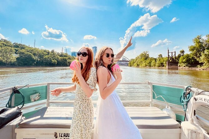 Downtown Nashville Pedal Pontoon Boat Cruise with Captain - The downtown meeting point behind The Bridge Building