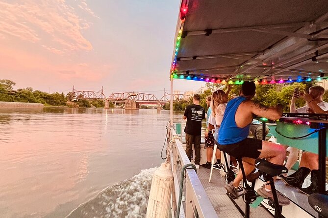 Downtown Nashville Pedal Pontoon Boat Cruise with Captain - Who will enjoy this Nashville outing most