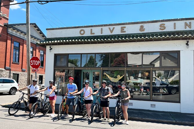 Downtown Nashville's Hidden Gems E-bike Tour - Starting at Marathon Village and the Old Motor Works