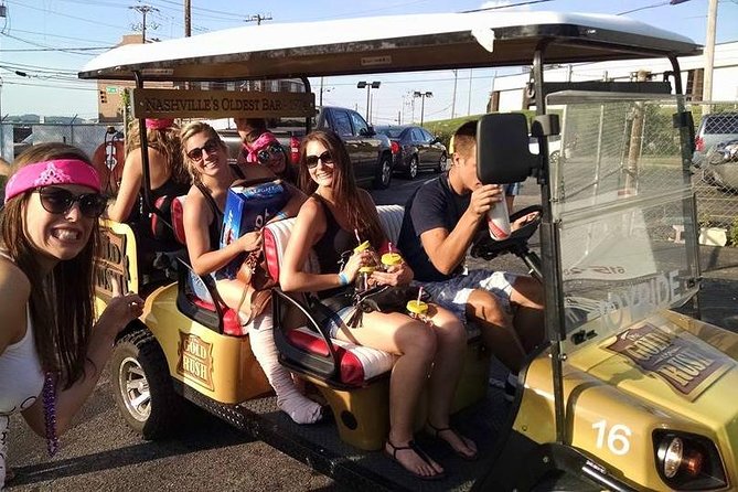 Downtown Nashville Shopping Tour by Golf Cart - Murals and Photo Stops Along the Way