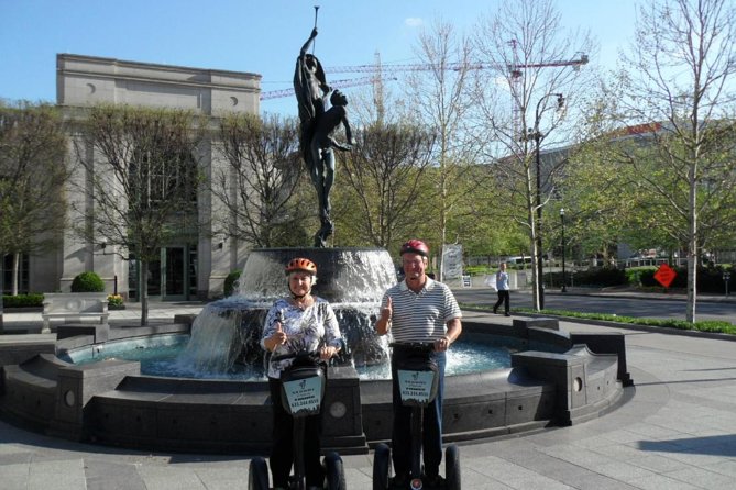 Guided Segway Tour of Downtown Nashville - Bicentennial Capitol Mall State Park on the longer route