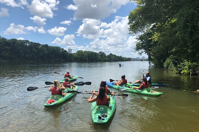 Kayak Rental in Downtown Nashville with Shuttle - Why Nashville’s skyline looks better from a kayak