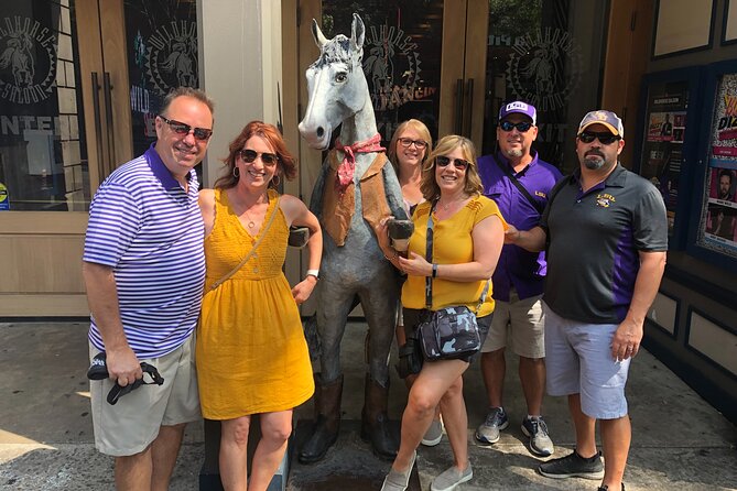 Legends of Music City Guided Historical Walking Tour - Printer’s Alley after dark and in daylight