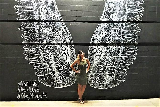 Murals of Nashville Instagram Tour by Golf Cart - The Gulch, where Nashville’s mural scene gets colorful