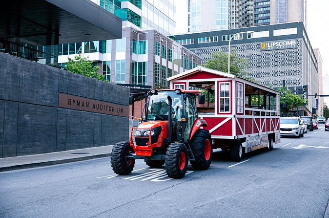 Narrated Sightseeing Tractor Tour of Nashville - Twenty minutes at Marathon Village