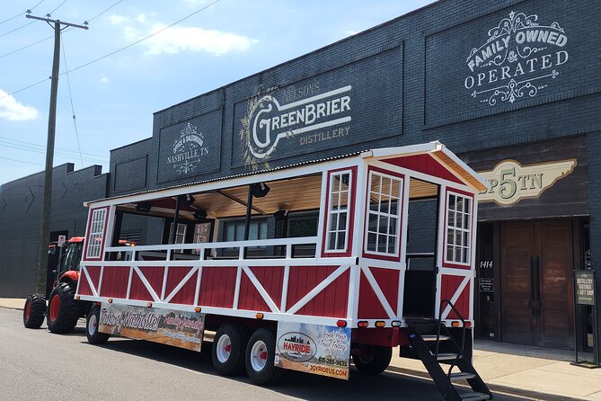Narrated Sightseeing Tractor Tour of Nashville - The Gulch and Nashville’s changing face