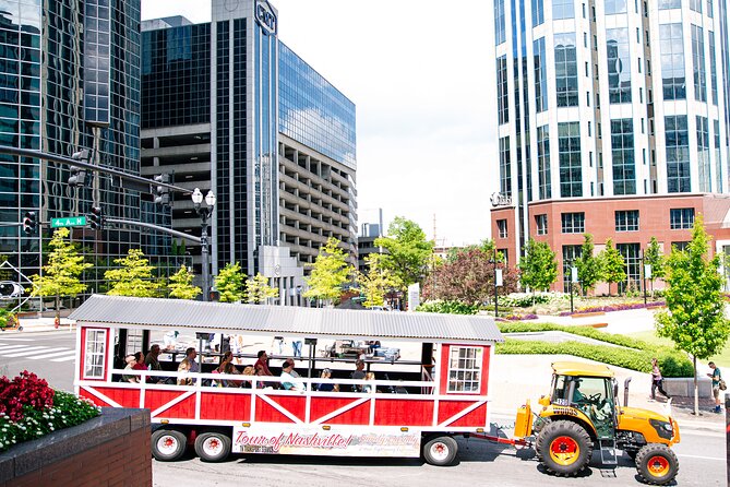 Narrated Sightseeing Tractor Tour of Nashville - Broadway, the Ryman, and the city’s music story
