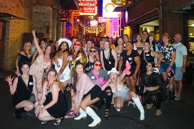 Nashville Bar Crawl with VIP Club Entrance and Bonus Shots - Walking past the Ryman and through Printer’s Alley