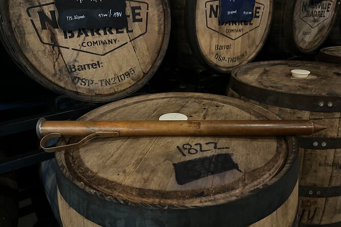 Nashville Barrel Co "Flight from the Barrel" Whiskey Tasting - Three barrel pours, five spirit styles