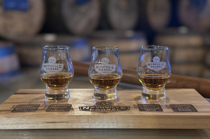 Nashville Barrel Co "Flight from the Barrel" Whiskey Tasting - A short session with a flexible pace