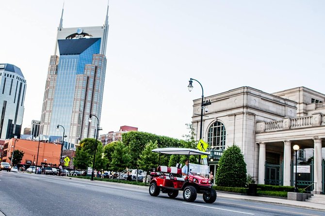 Nashville Combo Tour: Sightseeing, Murals & Brewery/Distillery - Why the golf cart matters