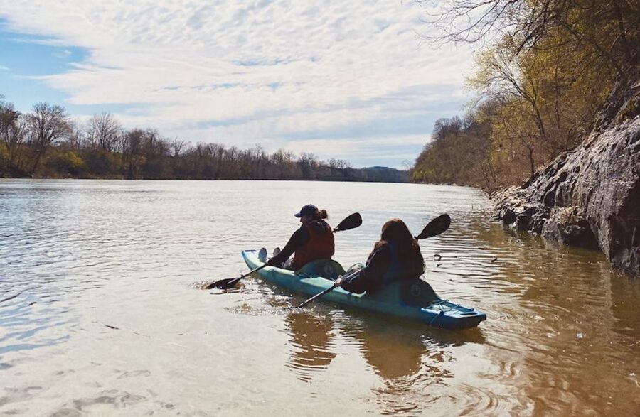 Nashville: Downtown Kayak Rental with Shuttle - From the Red Roller Coaster to the Cumberland River