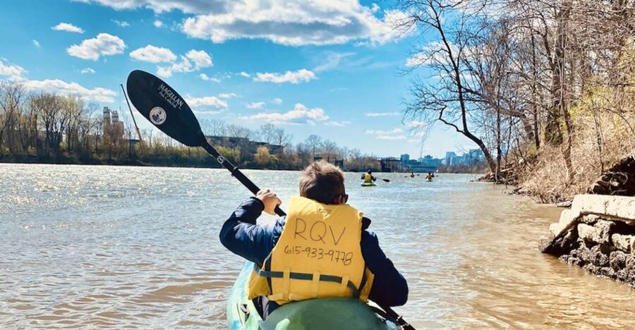 Nashville: Downtown Kayak Rental with Shuttle - Shelby Park Gives You a Quieter Starting Point