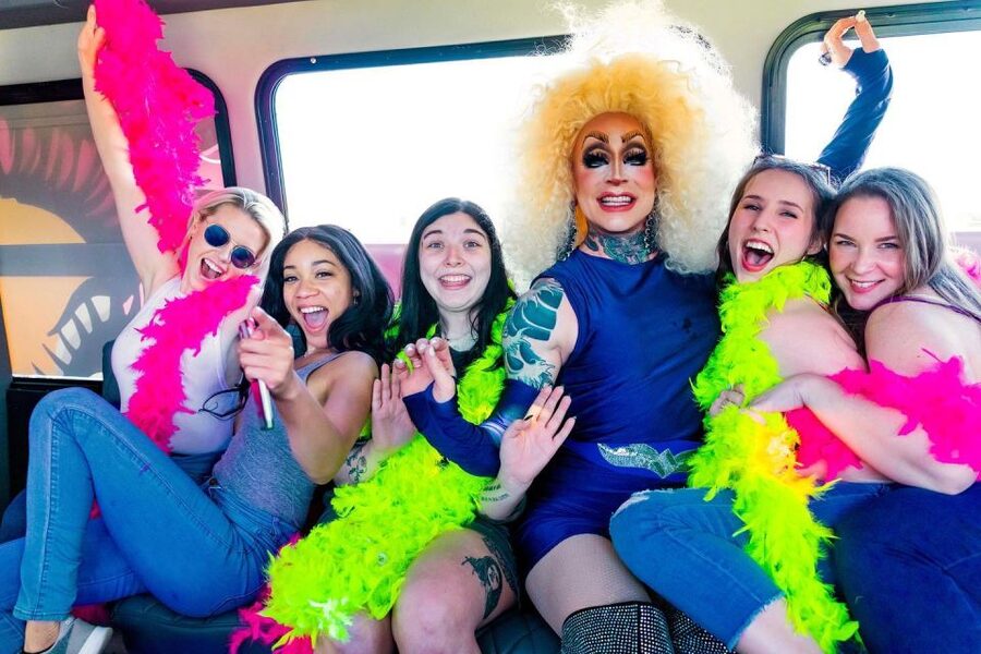 Nashville: Drag Queen Party Bus w/Games, Dancing & Drag Show - Broadway and Honky Tonk Highway