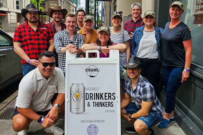 Nashville Drinkers & Thinkers Pub Crawl - How the $25 price works out