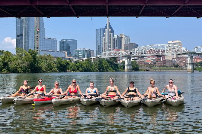 Nashville Guided Kayak Tour - Skyline views, with an important qualification