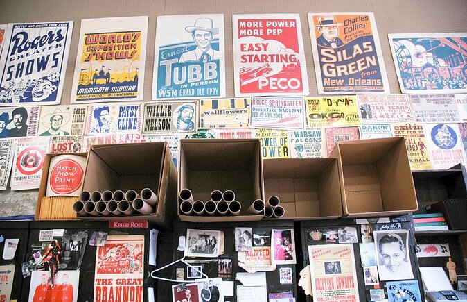 Nashville Hatch Show Guided Letterpress Tour with Souvenir Poster - Why Hatch Show Print matters in Nashville