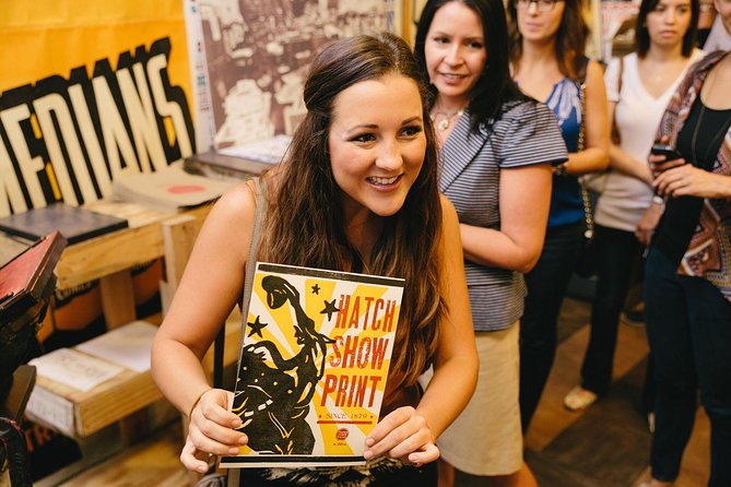 Nashville Hatch Show Guided Letterpress Tour with Souvenir Poster - The one-hour route through Hatch Show Print