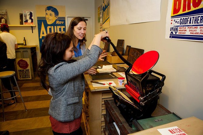 Nashville Hatch Show Guided Letterpress Tour with Souvenir Poster - The value of $23