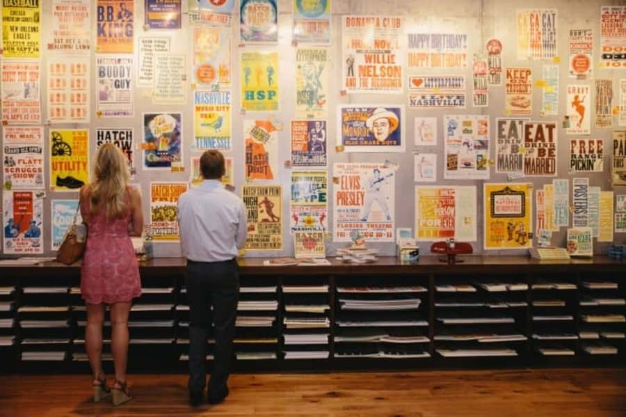 Nashville: Hatch Show Print Shop Guided Tour - The Presses, Posters, and Tools
