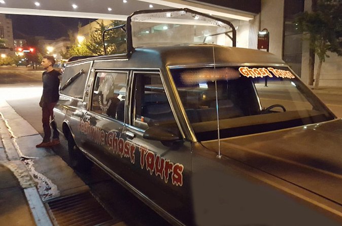 Nashville Haunted Hearse Ghost Tour 1 Hour Shared - Guides, music, and the human side of the tour