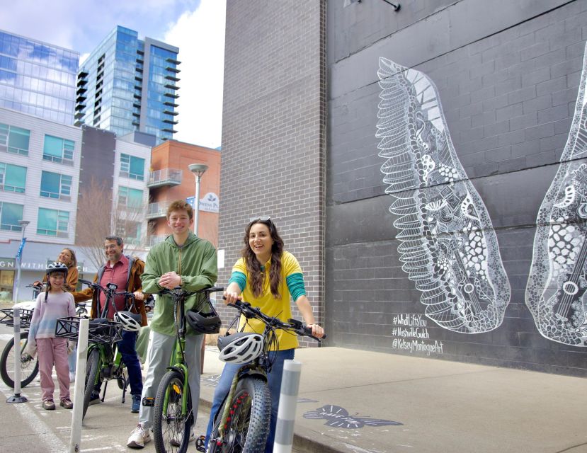 Nashville: Immersive E-Bike Tour of Music City's History - From the Farmers Market to the Capitol
