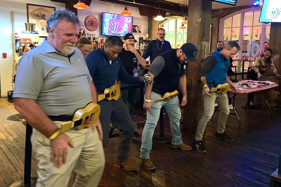 Nashville: Music City Pub Crawl - Games, prizes, and the mechanical bull question