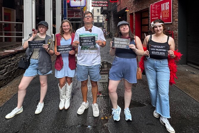 Nashville Noir: Murder Mystery Game & Pub Crawl - What the $39.95 price really covers