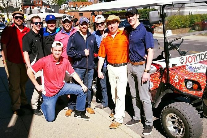 Nashville Pub Crawl Golf Game by Golf Cart - Riding through Midtown instead of staying on Broadway