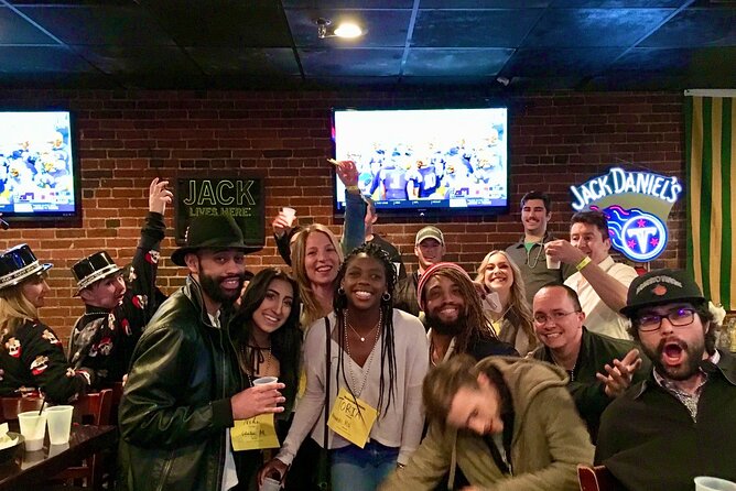 Nashville's Annual New Year's Eve Pub Crawl - Five or six downtown bars, with routes that may differ