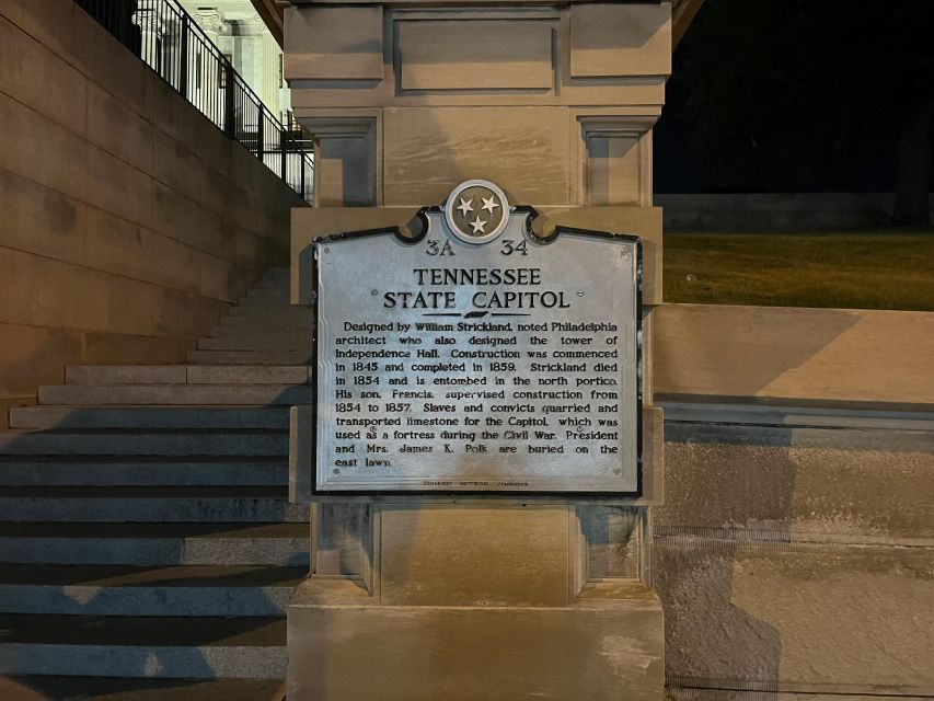 Nashville's Dark Secrets: Murder and True Crime Ghost Tour - Booking details worth knowing