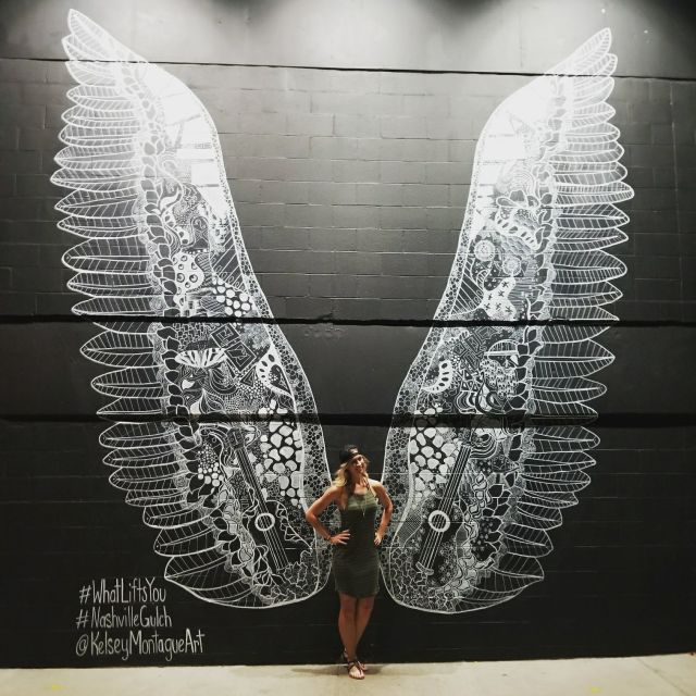 Nashville: Street Art & Instagram Golf Cart Tour - The Gulch: Nashville’s most familiar mural stop