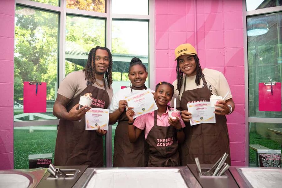 Nashville: The Roll Academy - Rolled Ice Cream Class - Photos, Aprons, and the Small Details