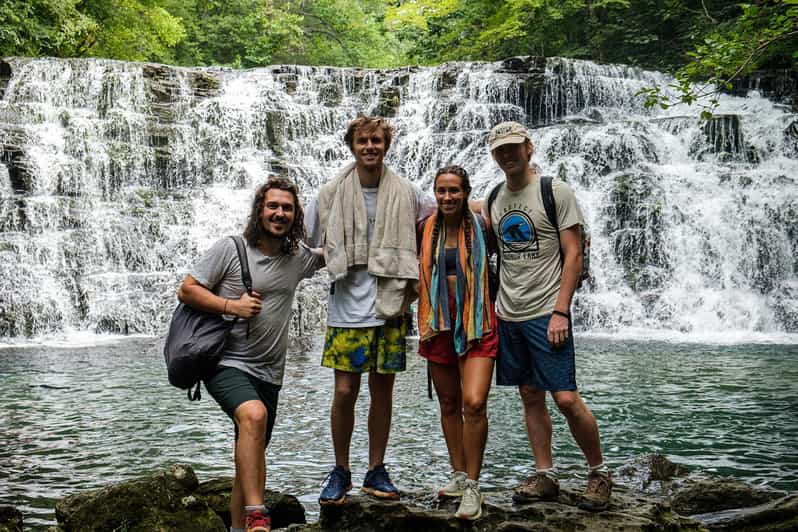 Nashville: Waterfall Wonders Guided Hiking Tour - Starting downtown and settling into the gray Sprinter van
