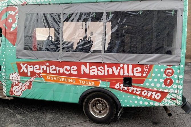 Open-Air Minibus Sightseeing Tour of Nashville - Music Row, recording stories, and murals