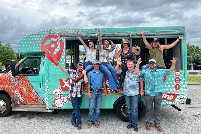 Open-Air Minibus Sightseeing Tour of Nashville - Marathon Music Works and the 15-minute tasting stop